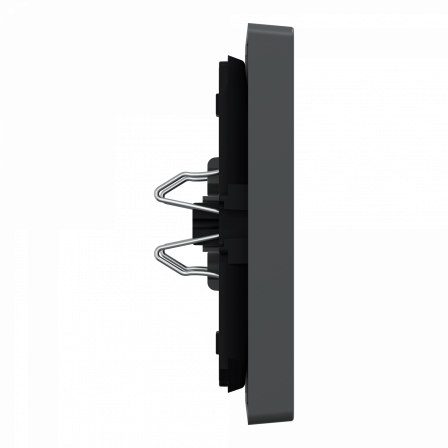 D-Life - enjoliveur pour commande double sans marquage - anthracite