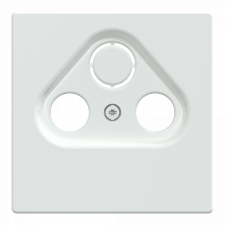 D-Life - enjoliveur pour prise télévision - blanc lotus