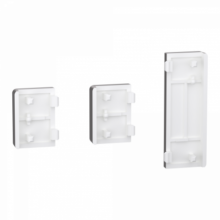 SpaceLogic KNX - D-Life - Dynamique - 1 touche médiane + 2 petites - Nickel