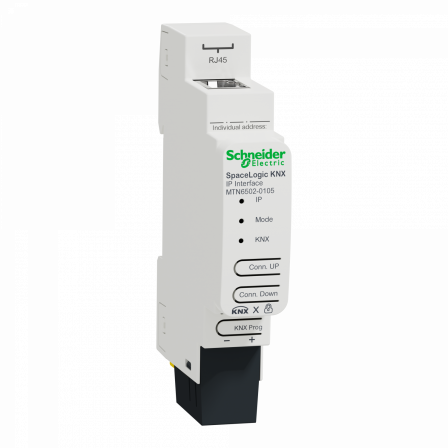 SpaceLogic KNX - IP interface secure - rail Din