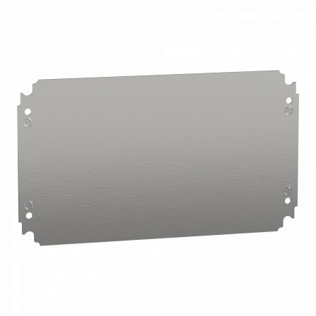 PanelSeT - châssis plein - acier galva. - pour coffret H=250xL=400mm