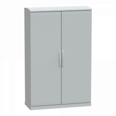 PanelSeT - Armoire polyester socle + toit 1500x1000x420- IP44 Ral 7035