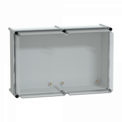 PanelSeT PLS - Boite avec Couvercle transparent 36x54x23 Ral 7035