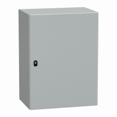 PanelSeT S3D - Enveloppe acier - H800xL600xP400 - porte pleine