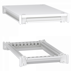 PrismaSeT HD - cadre supérieur et inférieur - 300x500 mm - blanc