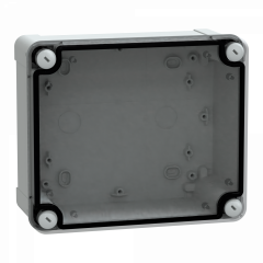 PanelSeT - boîte industrielle - transparente - 192x164x87mm - PC