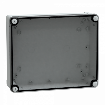 PanelSeT - boîte industrielle - transparente - 291x241x87mm - PC