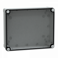 PanelSeT - boîte industrielle - transparente - 291x241x87mm - PC