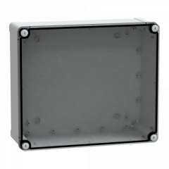 PanelSeT - boîte industrielle - transparente - 341x291x128mm - PC