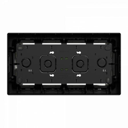 Unica - boîte de concentration saillie complète - 2 rang de 10 mod - anthracite
