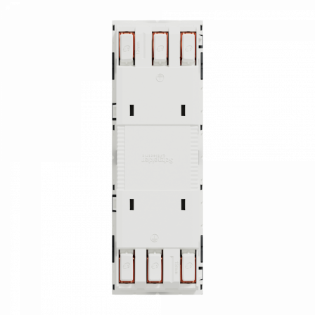 Unica - prise triple 2P+T - FR - 45° - Anthracite - méca seul