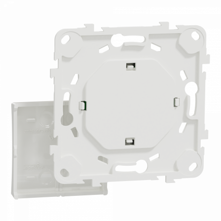 Wiser Unica - interrupteur centralisé sans fil 2 ou 4 BP - Blanc antibactérien