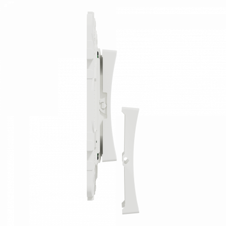 Wiser Unica - interrupteur centralisé sans fil 2 ou 4 BP - Blanc antibactérien