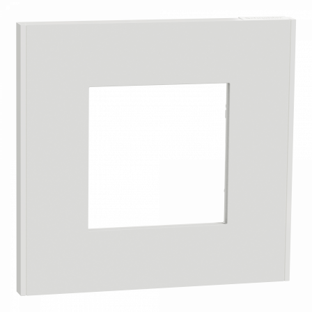 Unica Déco Essentielle - Plaque de finition - Blanc  - 1 poste