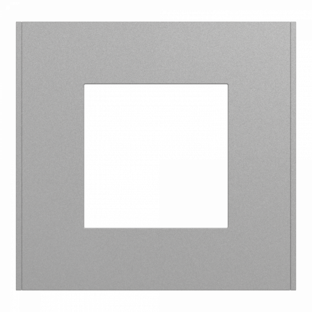 Unica Déco Essentielle - Plaque de finition - Aluminium  - 1 poste