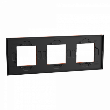 Unica Déco Signature - Plaque de finition - Terracotta - 3P horiz vert