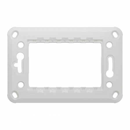 Unica - support de fixation 3 mod - plastique