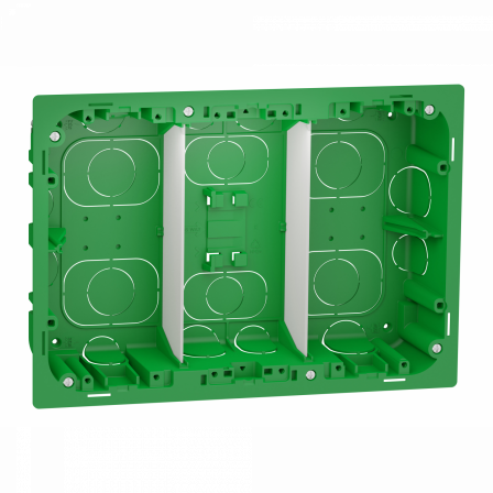 Unica - boîte de concentration encastrée - 3 col de 4 mod - à compléter