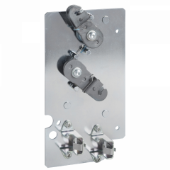 ComPacT NS - platines pour interverrouillage à câble pour 2 appareils - fixe