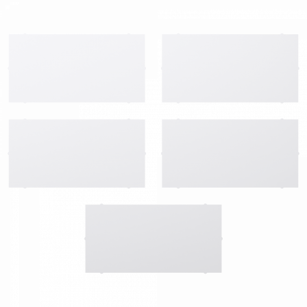 Exiway - Jeu de 5 Pictos de rechange Spot Smartbeam