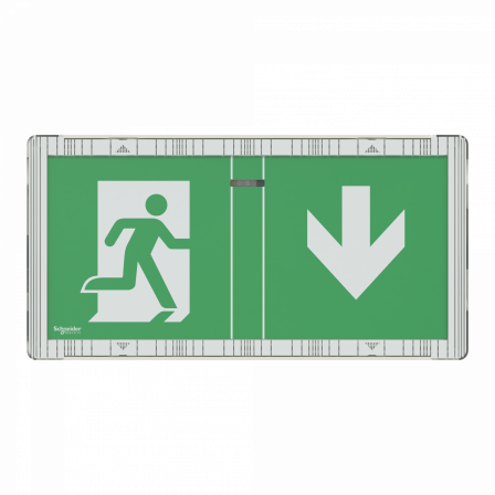 Exiway Smart DiCube - BAES adressable évacuation - IP42 - LED - 45lm - LiFePO4