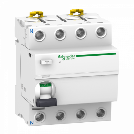 Acti9, iID interrupteur différentiel 4P 100A 30mA type Asi