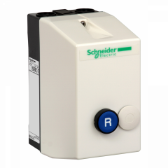 TeSys - coffret vide - pour LE1D18 D35 - avec bouton-poussoir bleu