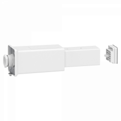 Canalis KBB - embout d'alimentation gauche 40A blanc - 3L+N+PE - bus