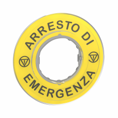 ETIQUETTE 3D ARRESTO DI E