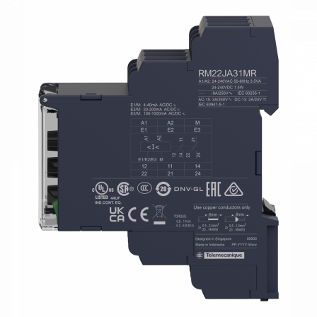CURRENT CONTROL RELAY RM2