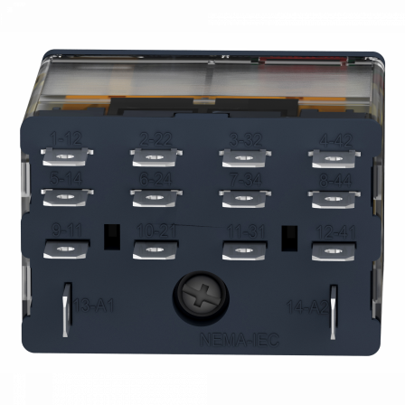 Harmony Relay RP - relais puissance - embroch - test - DEL - 4OF - 15A - 120VAC