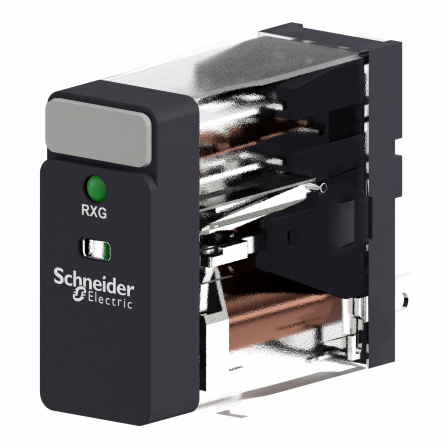 Harmony Relay RXG - relais interface - embrochab - DEL - 1OF - 10A - 120VAC