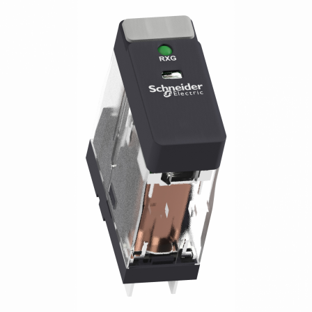 Harmony Relay RXG - relais interface - embrochab - DEL - 1OF - 10A - 230VAC