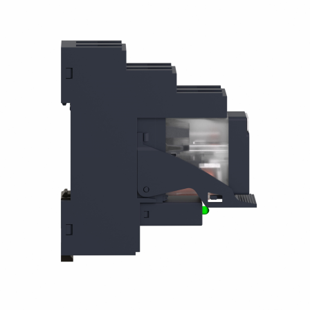 Harmony Relay RXG - relais embrochable monté sur embase - DEL - 2OF 5A - 230VAC