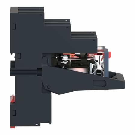 Harmony  RXM - relais monté sur embase cont séparés - 4OF - 6A - test - 230V