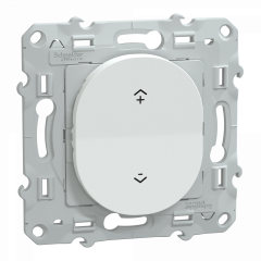 Wiser Ovalis - interrupteur centralisé sans fil 2 ou 4 BP - Blanc