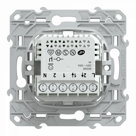 Wiser Ovalis - interrupteur volet-roulant - 4A - zigbee - Blanc