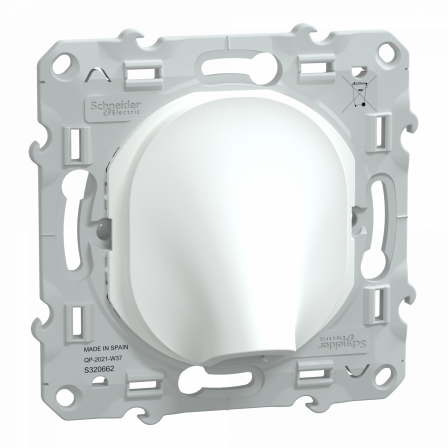 Ovalis - sortie de câble - 16A - Ø6..12mm - Blanc