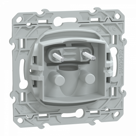 Ovalis - sortie de câble - 16A - Ø6..12mm - Blanc