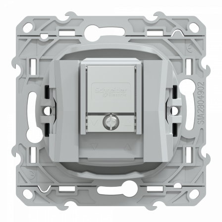 Ovalis - prise TV-R-SAT - Anthracite