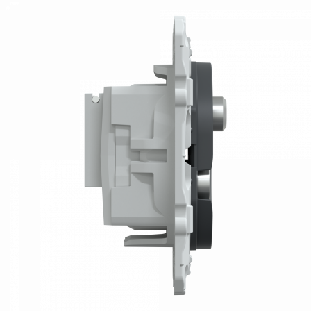 Ovalis - prise TV-R-SAT - Anthracite