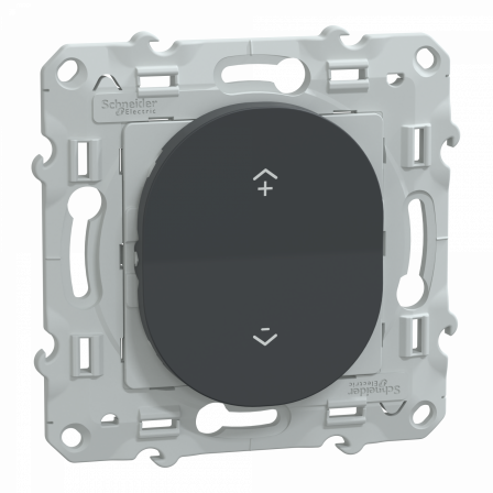 Wiser Ovalis - interrupteur centralisé sans fil 2 ou 4 BP - Anthracite