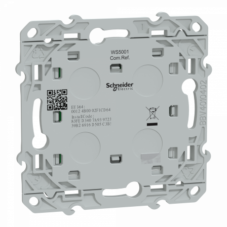 Wiser Ovalis - interrupteur centralisé sans fil 2 ou 4 BP - Anthracite