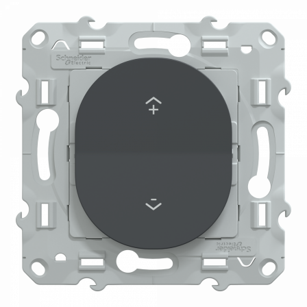 Wiser Ovalis - interrupteur centralisé sans fil 2 ou 4 BP - Anthracite