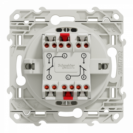 Odace - double va-et-vient - connexion rapide  - Antibacterien