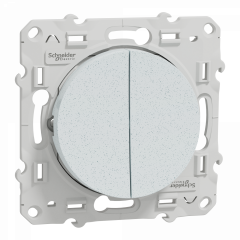 Odace - double va-et-vient - blanc Recyclé