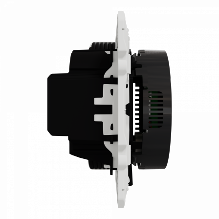 Odace - thermostat fil pilote à ecran tactile noir