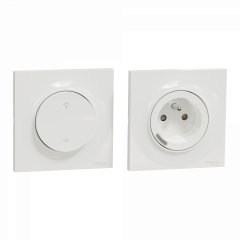 Wiser Odace - Kit commande sans fils et prise connectée zigbee 3.0