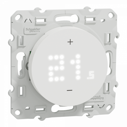 Wiser Odace - Thermostat connecté filaire - 2A - Blanc