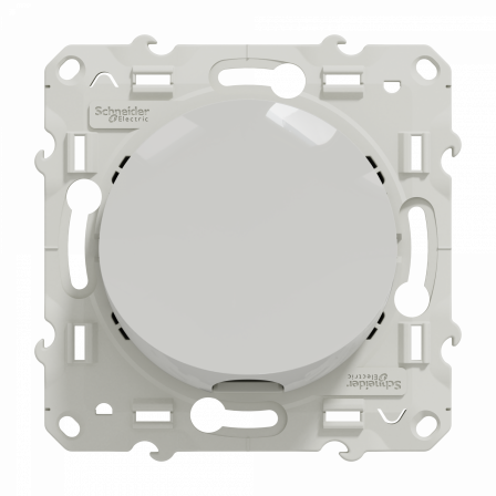 Odace - sortie de câble - blanc - griffes montées - 6 à 12 mm2